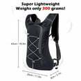 thumbnail image 3 of GASTROPOD 2026 New Breathable Ultralight Bicycle Backpack Outdoor Sport Cycling Camping Hiking Running Hydration Pack Bag with 2L Water Bladder for Cycling, Hiking, Running, Camping, Outdoor Sports, 3 of 7