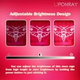 thumbnail image 5 of UPONRAY Death Moth Neon Signs, 16.9"*11.1" Dimmable & USB-Powered LED Neon Light, Stylish Wall Decor for Halloween Party, Home, Bar, Shop, Haunted House, 5 of 8