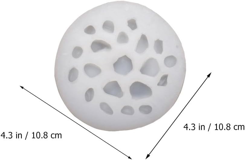 ABCISI 2pcs Irregular Pebbles Resin Molds, Silicone Stone Rock Mold, 20 Cavity River Pebble Shaping Molds, Stone Shaper Form Mold for Stones Making Decor DIY Crafting