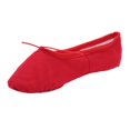 thumbnail image 1 of AnuirheiH Girls Ballet Shoes Elastic Band Dance Shoes Canvas Gymnastics Flats Split Sole Shoes On Sale, 1 of 4
