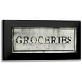 thumbnail image 1 of Perrenoud, Aubree 24x12 Black Modern Framed Museum Art Print Titled - Groceries, 1 of 5
