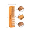 thumbnail image 4 of Peine Ecowood de Madera de Pera con Dientes Anchos y Delgados (Pear Wood) Ecowood Peine pear wood dientes anchos y delgados, 4 of 4