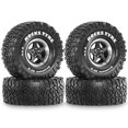thumbnail image 1 of 4 Llantas de Metal Beadlock de 1,9 y Neumáticos para Coche de Control Remoto 1/10  SCX10 II III Pro Capra TRX4 D90 MST B, 1 of 1