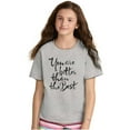 thumbnail image 3 of Better than Best Greatest Around Girls Kids T Shirt Tees Teen Brisco Brands L, 3 of 6
