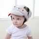 thumbnail image 4 of Sombrero de seguridad ajustable para niños pequeños Sombrero de protección para la cabeza para niños Aprende a caminar Protector para la cabeza (Gris), 4 of 4