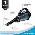 thumbnail image 5 of BLACK+DECKER 20V MAX* Lithium Cordless Handheld Vacuum, for Everyday Cleanup, with Flip-Up Brush and Powerful Suction, BDH2000L, Black, 5 of 16
