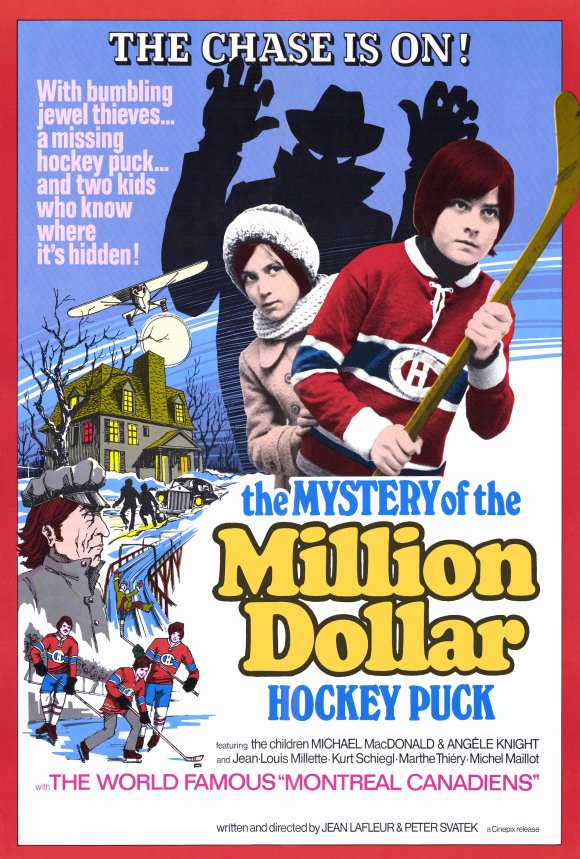The Mystery of the Million Dollar Hockey Puck movie POSTER (Style A
