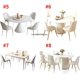 thumbnail image 3 of Luxury Dining Table And Chairs Customize Tabletop Kitchen Furniture 24 Dining Table Sets Minimalist Dining Table With 6 Seats My Lux Decor Round, 3 of 31
