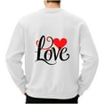 thumbnail image 4 of Tauxra Mens Printed Long Sleeve Sweatshirt, Casual Round Neck Top for Outdoor and Everyday Wear, Polyester Blouse, 4 of 5