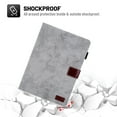 thumbnail image 6 of Dteck Fire HD 10 2021 Case - Folio PU Leather Smart Case Cover with Auto Wake/Sleep & Card Slots Compatible with All-New Amazon Fire HD 10 11th Generation / Fire HD 10 Plus 2021,Gray, 6 of 6