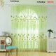 thumbnail image 3 of Cortina de gasa con estampado de flores Galsang, cortina floral translúcida para ventana, paneles de cortina para habitación, cortinas de tul divisor de habitación Inevent JJ11441-07, 3 of 3