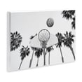 thumbnail image 4 of Stupell Industries Basketball Hoop with Palms Sports Painting Unframed Art Print Wall Art, 19 x 13, 4 of 8