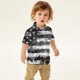 thumbnail image 3 of Gibobby Blusa Niños Camiseta de manga corta con estampado del 4 de julio para niños pequeños y niñas(Negro, 5-6 Años), 3 of 4