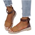 thumbnail image 4 of Sandalias de verano para mujer, sandalias informales para mujer, sandalias de playa romanas Wmkox8yii nm9681, 4 of 9