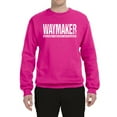 thumbnail image 2 of Wild Bobby Waymaker Inspirational/Christian Unisex Crewneck Graphic Sweatshirt, Fuschia, X-Large, 2 of 5