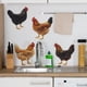 thumbnail image 3 of Precios Especiales y Ofertas Limitadas, Pegatinas de pared para decoración de fondo de hogar, restaurante, cocina, simulación de estilo gallo Akmoler, 3 of 6