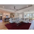 thumbnail image 3 of New Flokati 1400gr 8' x 10' Area Rug, Burgundy, 3 of 6