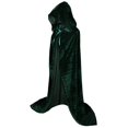 thumbnail image 1 of Unisex Halloween Hooded Cloak Costumes Party Cape Fashion Halloween Cloak Masquerade Party Blouse Fashion Color Top, 1 of 3