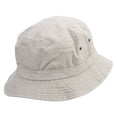 thumbnail image 3 of Airzona State Flag Map Embroidered Big Size Washed Bucket Hat - Beige XL-2XL, 3 of 5