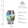 thumbnail image 2 of Dragonfly Miniature Urns For Human Ashes Women And Men, frog Small Keepsake Urn For Male And Female, Funeral Ash Urns Mini, Blue Urn For Human Ashes Adult Female Mom, Little,3 Inch, 2 of 7