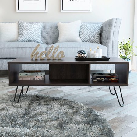 Coffee Table In With 39.23 In. Width And Storage Modern Extra Style