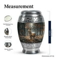 thumbnail image 2 of KARYLIZ Deer Urn For Ashes Adult Male - Urn For Human Ashes Adult Female - Cremation Boxes For Human Ashes - Large Urn For Human Ashes Adult Female - Urn For Ashes For Women - Burial Urn (10inch), 2 of 2