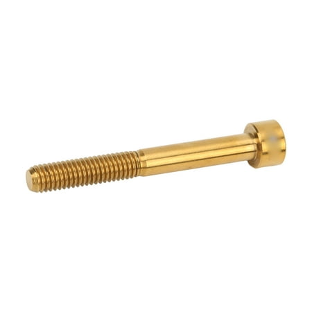 

Stem Screw TitaniumAlloy M6x50mm Portable Bike Screw For Outdoor Gold