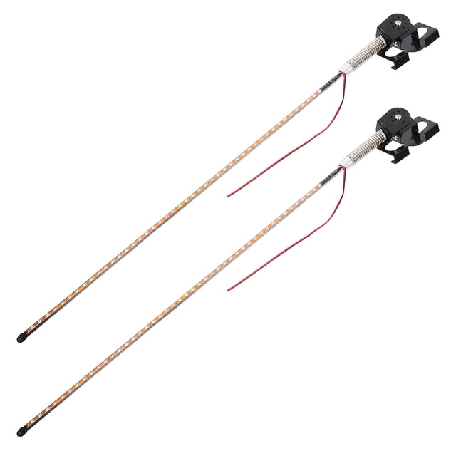 luces de antena universales para camión, 24 V, luces de señalización para motocicleta, luces estroboscópicas inalámbricas con control remoto para remolques y camiones