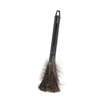 Boardwalk Retractable Feather Duster Black Plastic Handle Extends 9" to 14" 914FD