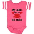 thumbnail image 3 of Inktastic My Aunt Loves Me Nephew Boys or Girls Baby Bodysuit, 3 of 5