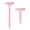 pink, variant on Muscle Roller Stick, Face Roller for Eyes, Double Chin, Jawline & Neck, Massage Roller Manual Massage Tools for Relief Neck Arm Back Leg Body Deep Release - Blue