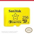 thumbnail image 2 of Tarjeta microSDXC SanDisk 256GB con licencia para Nintendo Switch, 2 of 6