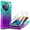 Glitter Aqua Purple, variant on NGB SUPREMACY For TCL 60 XE NXTPAPER 5G/ 50 XL 5G/ 50 XL NXTPAPER 5G Phone Case Screen Protector Full-Body Protective Shockproof Bumper TCL 60 XE NXTPAPER/ 50 XL/ 50 XL NXTPAPER Case Cover