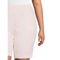 thumbnail image 3 of JMS Just My Size by Hanes Women's Plus Size 4-Pocket Pull-On Bermuda Shorts, 3 of 6