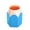 Blue, variant on Cute Pencil Shaped Pen Holder Hexagon Plastic Desktop Stationery Organizer Cup for Classroom Student Desk Office Makeup Storage 1-Pack