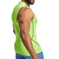 thumbnail image 6 of Afdoent Men's Tank Top Mens Tight Base Sleeveless Fitness Training Running Basketball Vest Casual Streetwear, 6 of 7