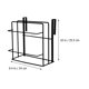 thumbnail image 2 of FELTECHELECTR 2Ud Organizador Moderno Negro Para Puerta De Gabinete Con Ligero Y Portátil Para Cocina, 2 of 8
