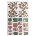 thumbnail image 2 of Weloille Toe Nail Stickers Toe Nail Stickers Bronzing Imitation Diamond Nail Stickers, 2 of 2