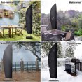 thumbnail image 3 of Funda de paraguas impermeable para exteriores, anti-UV, con cremallera, 200 x 30 x 50 cm, 3 of 5