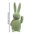 thumbnail image 2 of Adorable Easter Bunny Plush Toy, Pink Fleece Stuffed Animal, Soft 41cm Holiday Decoration for Kids Room, Easter Egg Hunt Companion, Pastel Spring Gift for Children Family, 2 of 5