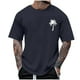 thumbnail image 2 of Tops para hombre, blusas y camisas de cuello redondo y manga corta para hombre, blusas casuales de cuello redondo con estampado de moda para hombre, blusas de cuello redondo y manga corta para hombre., 2 of 4