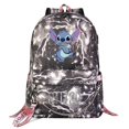 thumbnail image 2 of Stitch Kawaii niños niñas niños escuela libro bolsas mujeres Usb cadena mochila lona hombres Laptop mochila mochila, 2 of 2