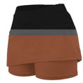 thumbnail image 3 of Pantalones Cortos Atléticos de Mujer de Cintura Alta Pantalones Ligeros de Impresión Delgados con Bolsillos, 3 of 7