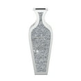 thumbnail image 3 of SHYFOY Glam Mirrored Glass Floor Vase with Crushed Diamond Inlay for Living Room, 3 of 8