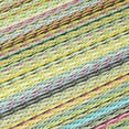 thumbnail image 3 of Fab Habitat Outdoor Premium Recycled Plastic Pillow - Waterproof, Fade Resistant - Striped - Patio, Porch, Deck, Balcony - Cancun - Candy - 16.5" x 16.5", 3 of 9