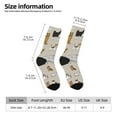 thumbnail image 2 of Balery Dog Animal Calcetas Largas con Estampado para Hombre y Mujer – Suaves y Transpirables, Talla Única (US 5-11), 2 of 6