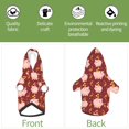 thumbnail image 4 of Yiaed Cute Pig with Coins Print Dog Hoodie Security Pet Dog Costume Pets Dog Hoodie Sweatshirt with Pocket for Small Dogs-X-Small, 4 of 5