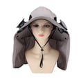 thumbnail image 2 of Solar Fan Hat For Men Women Wide Brim Sun Gat Con 2 Ventiladores Ajustables USB Cargando Recubrimiento A Prueba De Lluvia Para Caminar Por La Pesca De Jardinería, 2 of 7