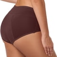thumbnail image 3 of Lunuaoe Women's Leak-Proof Menstrual Period Panties, 3-Layer Absorbent Breathable Mesh Briefs, Reusable Protective Underwear, 3 of 6