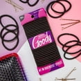 thumbnail image 5 of Goody Ouchless Brown Hair Elastics - No Metal Gentle Hair Ties - 30 Ct (with bonus), 5 of 5